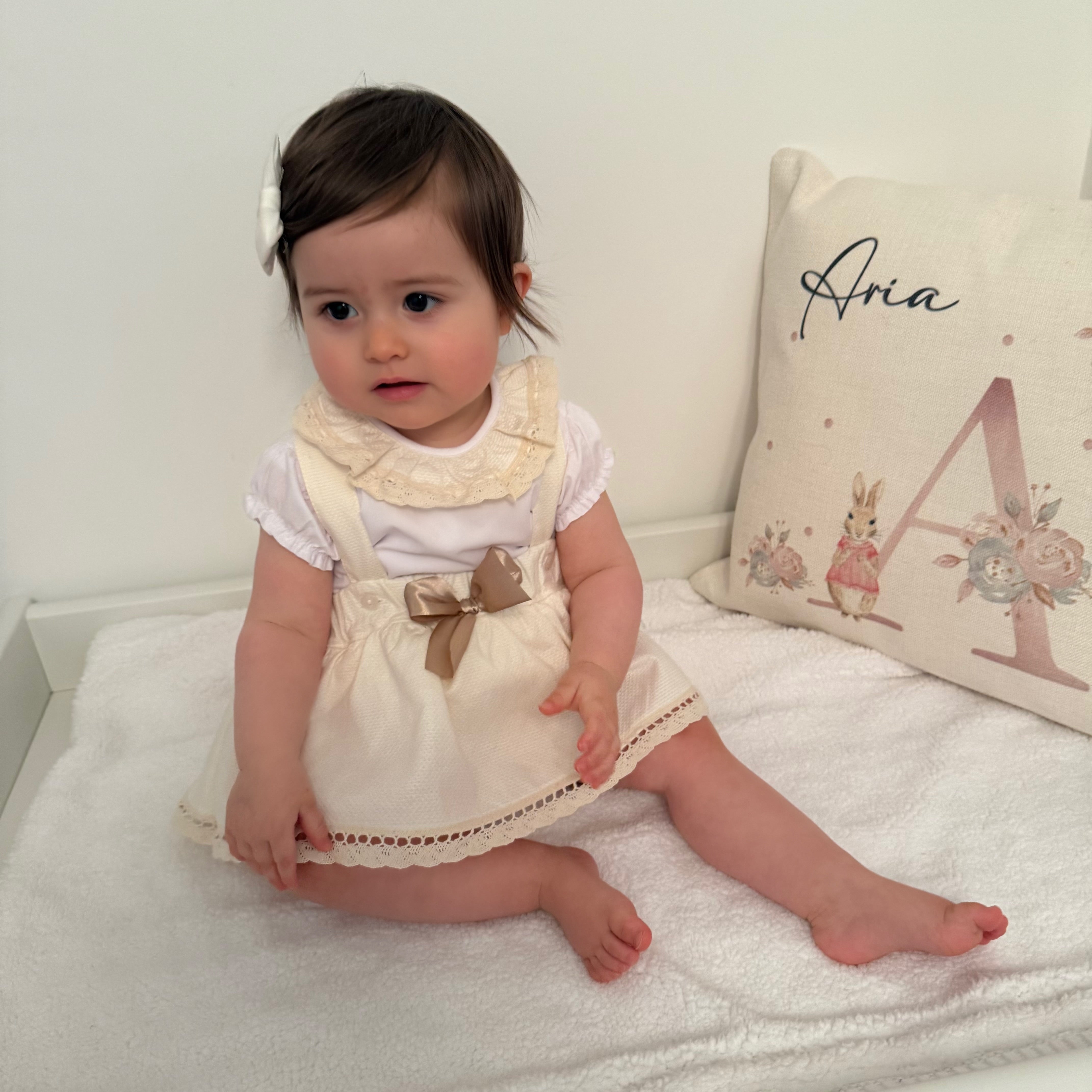 
                  
                    Lemon Dungaree TuTu Skirt & Matching White Blouse - Sienna
                  
                