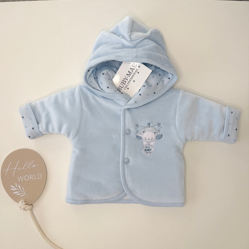 Blue Bear Velour Jacket