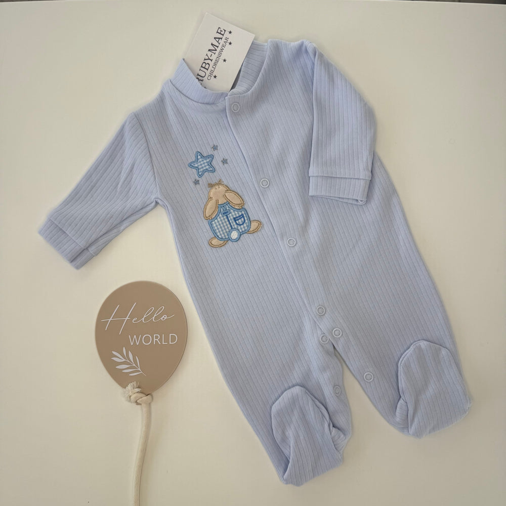 Blue Bunny Sleepsuit