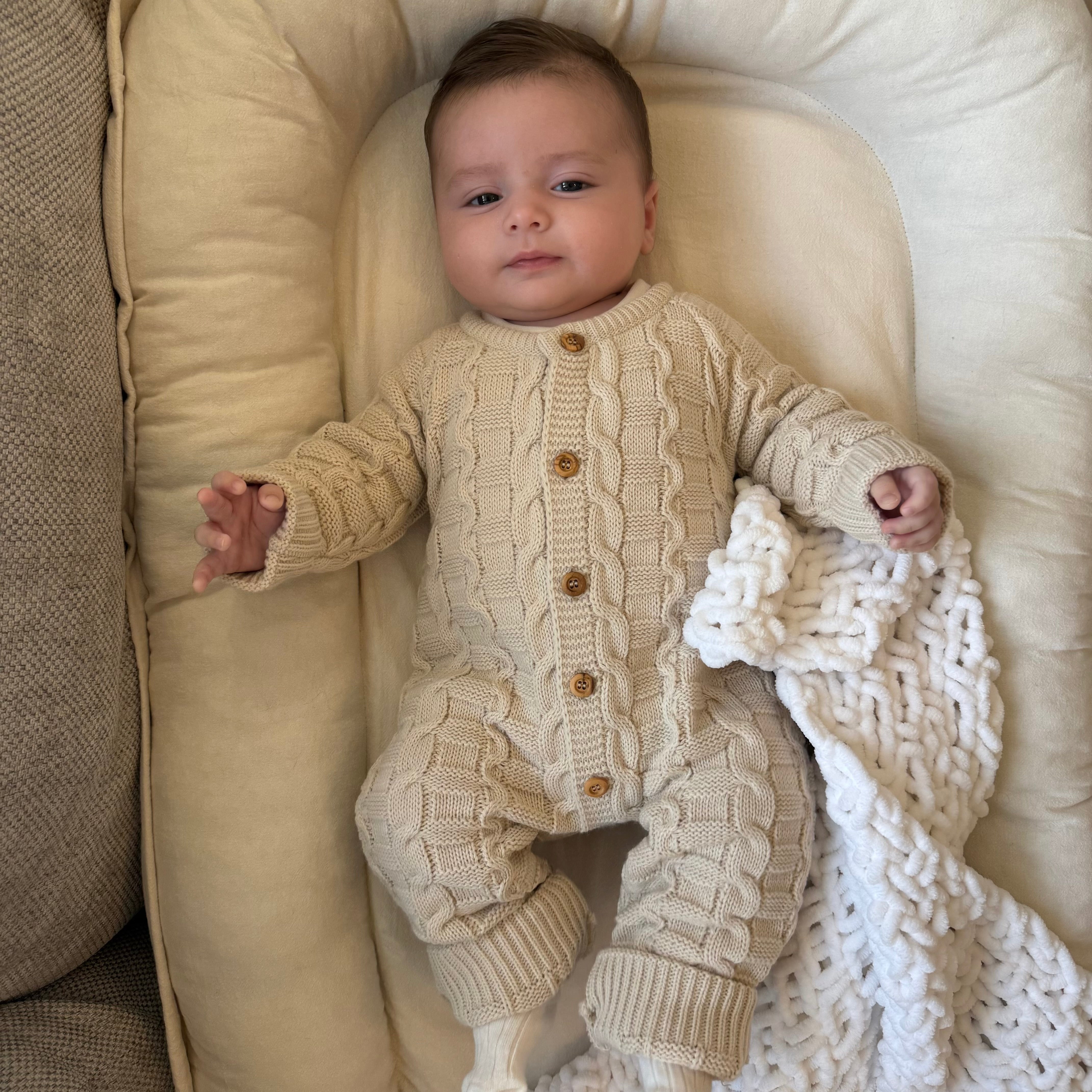 
                  
                    Camel Cable Knitted All In One - Unisex
                  
                