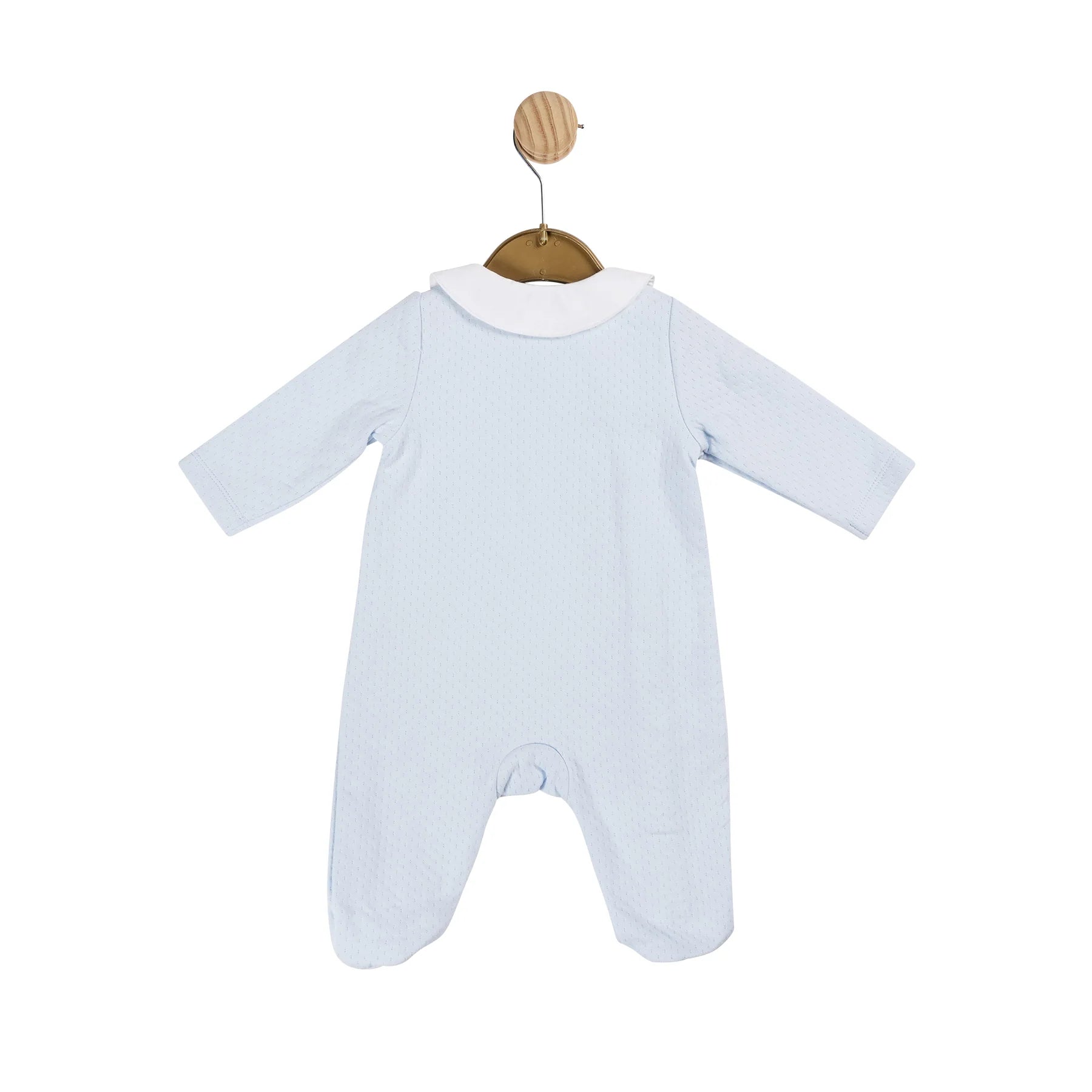 
                  
                    Mintini Baby Blue Jersey Jacquard All In One - Max
                  
                