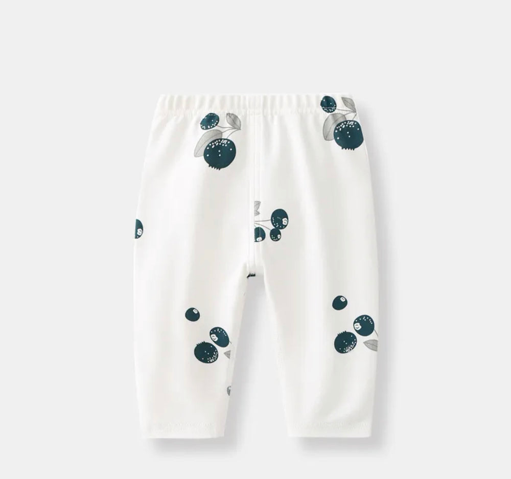 UNISEX Blueberry Printed Leggings