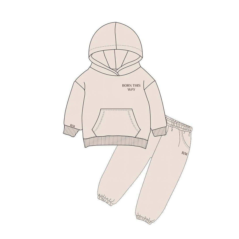 RM Beige Born This Way Tracksuit - (pre-order)