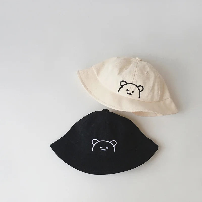 
                  
                    Cream Bear Sun Bucket Hat
                  
                