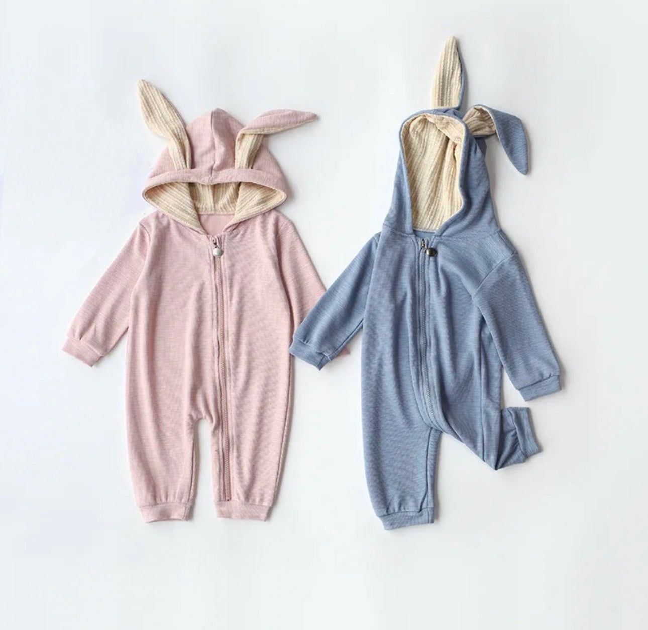 
                  
                    Blue All In One Outfit With Hooded Rabbit Bunny Ears
                  
                